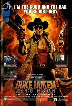 Duke Nukem: Zero Hour Magazine Advertisement
