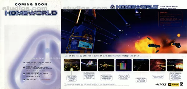 Homeworld Magazine Advertisement