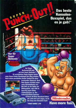 Super Punch-Out!! Magazine Advertisement