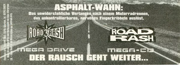 Road Rash Magazine Advertisement Part 3