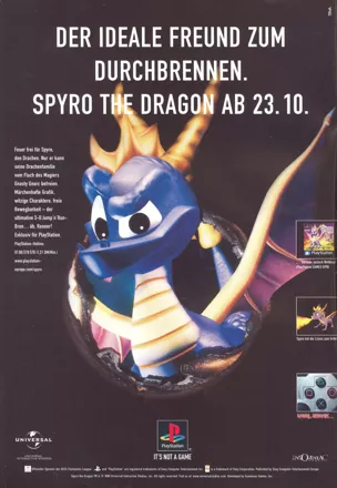 Spyro the Dragon Magazine Advertisement
