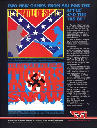 The Battle of Shiloh Magazine Advertisement