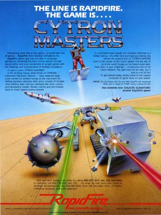 Cytron Masters Magazine Advertisement