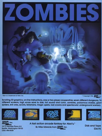 Zombies Magazine Advertisement