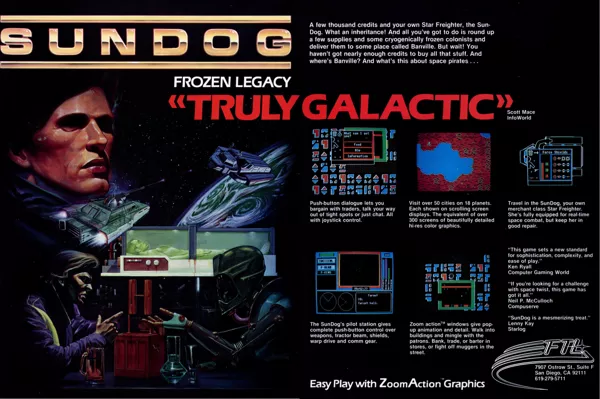 SunDog: Frozen Legacy Magazine Advertisement