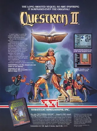 Questron II Magazine Advertisement