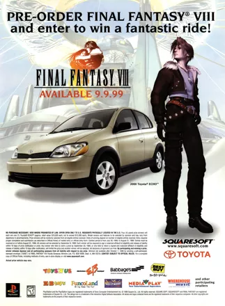 Final Fantasy VIII Magazine Advertisement