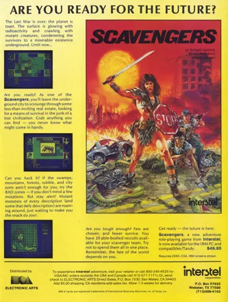 Scavengers of the Mutant World Magazine Advertisement