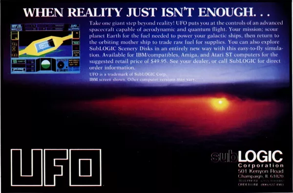 UFO Magazine Advertisement