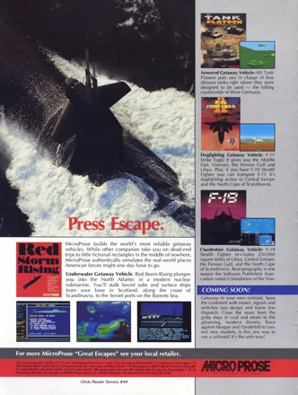F-15 Strike Eagle II Magazine Advertisement