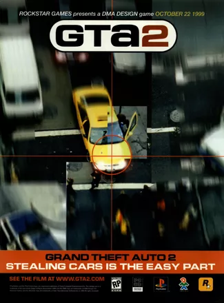 Grand Theft Auto 2 Magazine Advertisement