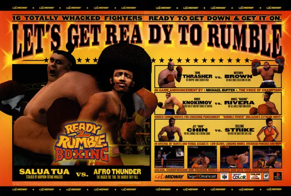 Ready 2 Rumble Boxing Magazine Advertisement