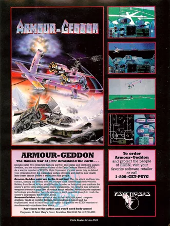 Armour-Geddon Magazine Advertisement