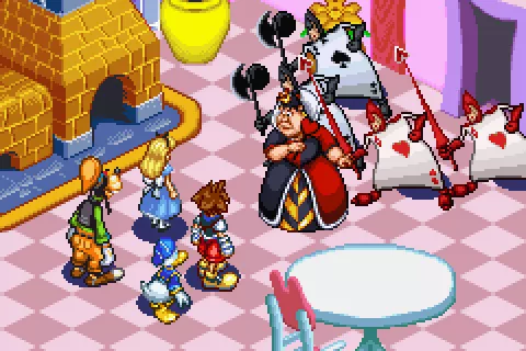 Kingdom Hearts: Chain of Memories Screenshot