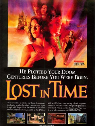 Lost in Time Magazine Advertisement