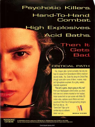 Critical Path Magazine Advertisement