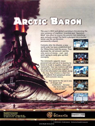 Arctic Baron Magazine Advertisement