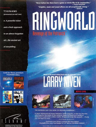 Ringworld: Revenge of the Patriarch Magazine Advertisement