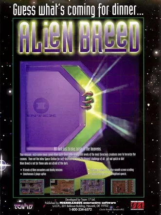 Alien Breed Magazine Advertisement