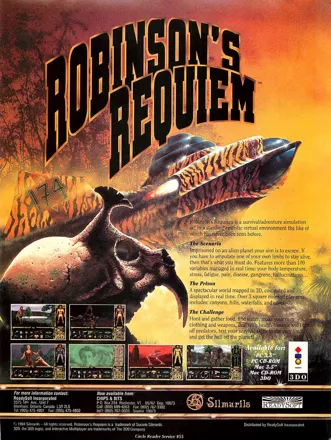 Robinson's Requiem Magazine Advertisement