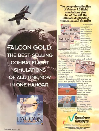 Falcon Gold Magazine Advertisement