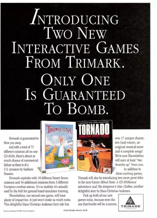 Tornado: Operation Desert Storm Magazine Advertisement