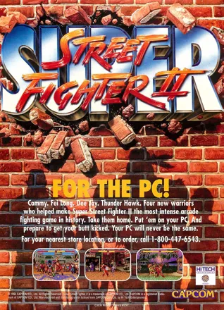 Super Street Fighter II Magazine Advertisement