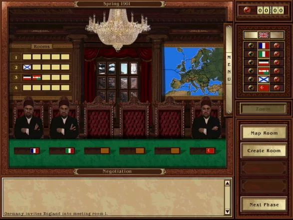 Avalon Hill's Diplomacy Screenshot