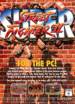 Super Street Fighter II Turbo Magazine Advertisement