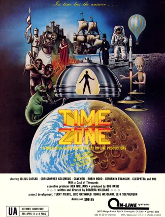 Time Zone Magazine Advertisement