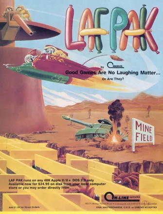 Laf Pak Magazine Advertisement