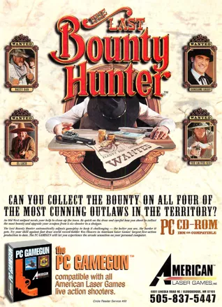 The Last Bounty Hunter Magazine Advertisement