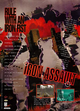 Iron Assault Magazine Advertisement