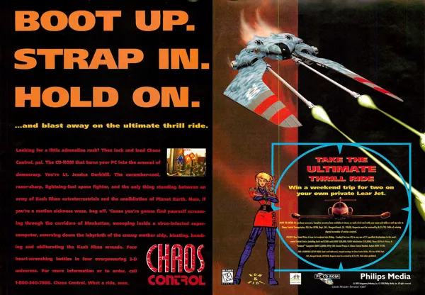 Chaos Control Magazine Advertisement