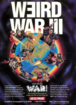 This Means War! Magazine Advertisement