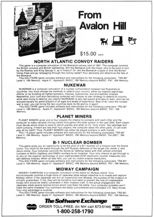 B-1 Nuclear Bomber Magazine Advertisement