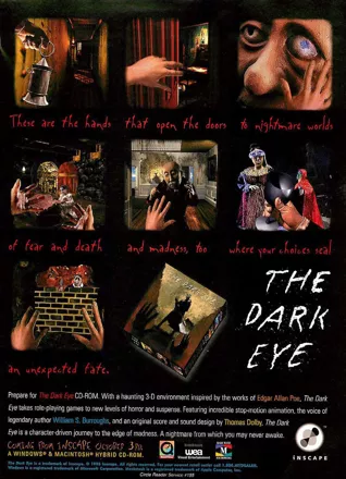 The Dark Eye Magazine Advertisement