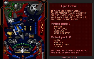 Epic Pinball Screenshot