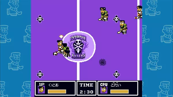 Ike Ike! Nekketsu Hockey-bu: Subete Koronde Dairantō Screenshot