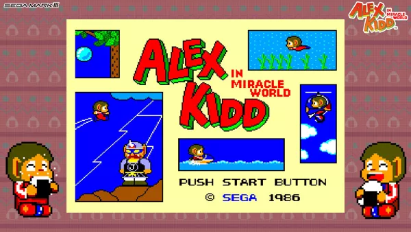 Alex Kidd in Miracle World Screenshot