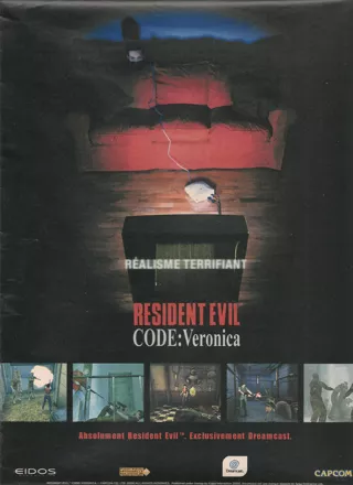 Resident Evil: Code: Veronica Magazine Advertisement