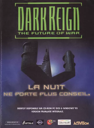 Dark Reign: The Future of War Magazine Advertisement