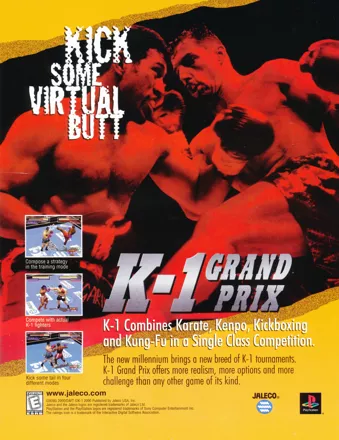 K-1 Grand Prix Magazine Advertisement