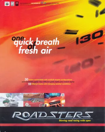 Roadsters Magazine Advertisement