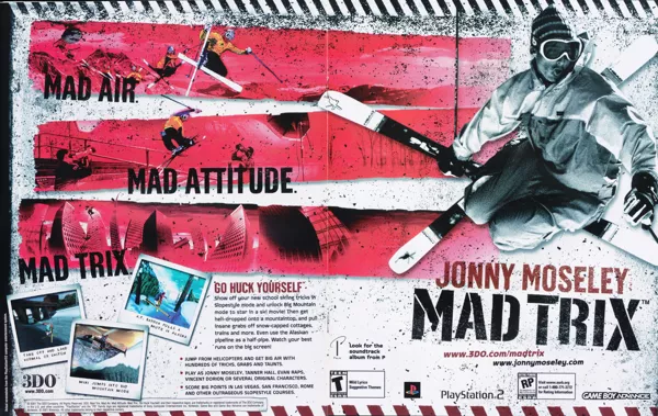 Jonny Moseley: Mad Trix Magazine Advertisement