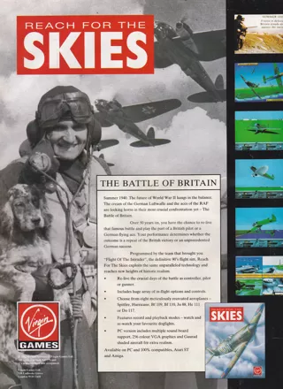Reach for the Skies Magazine Advertisement