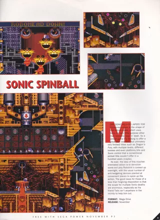 Sonic the Hedgehog: Spinball Other
