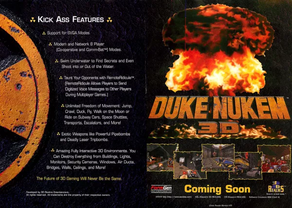 Duke Nukem 3D Magazine Advertisement Part 2