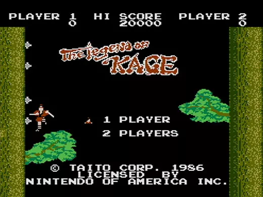 The Legend of Kage Screenshot