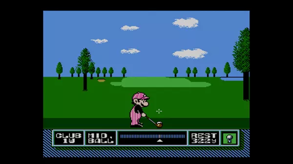 NES Open Tournament Golf Screenshot